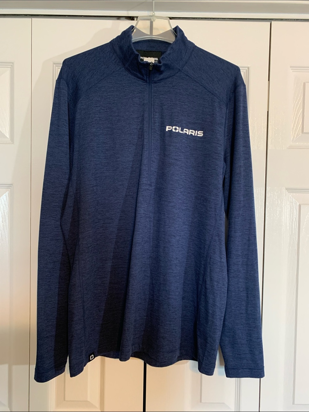 Polaris Men's Navy Quarter-Zip Performance Shirt